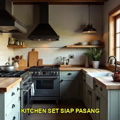 Mengenal Kitchen Set Siap Pasang untuk Hunian Modern